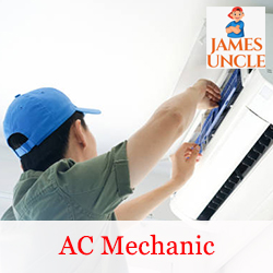 AC mechanic Mr. Krishna Tarafdar in Srinagar